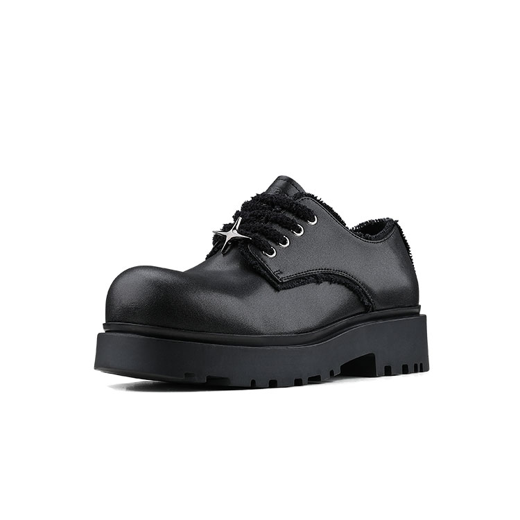 

Fissioneries Men"s Casual Men Low-top Black Hanqiaoriji