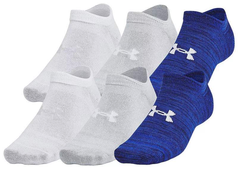 

Носки унисекс Essential No Show Under Armour — 6 шт, цвет Royal/Royal/Halo Gray