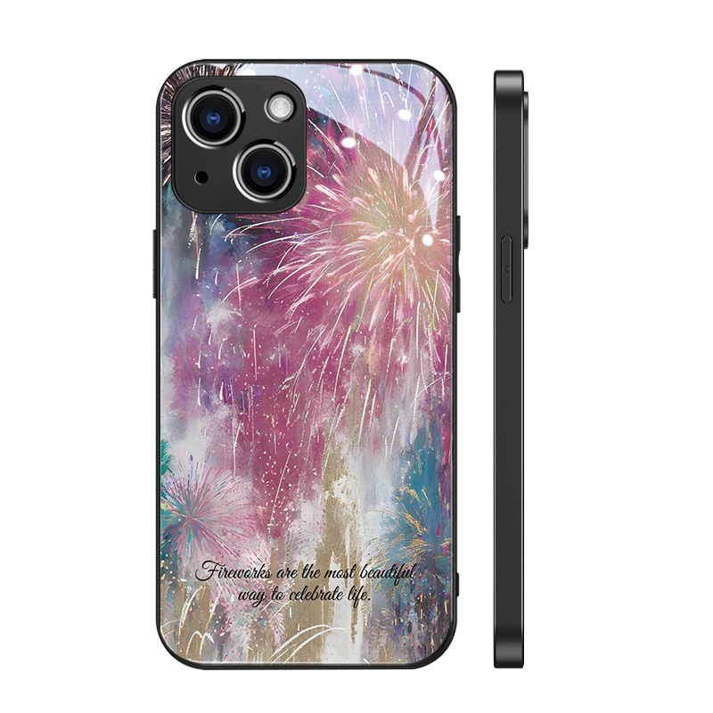 

Чехол для телефона Hizeus Sea Diamond, Glass caseColorful fireworks