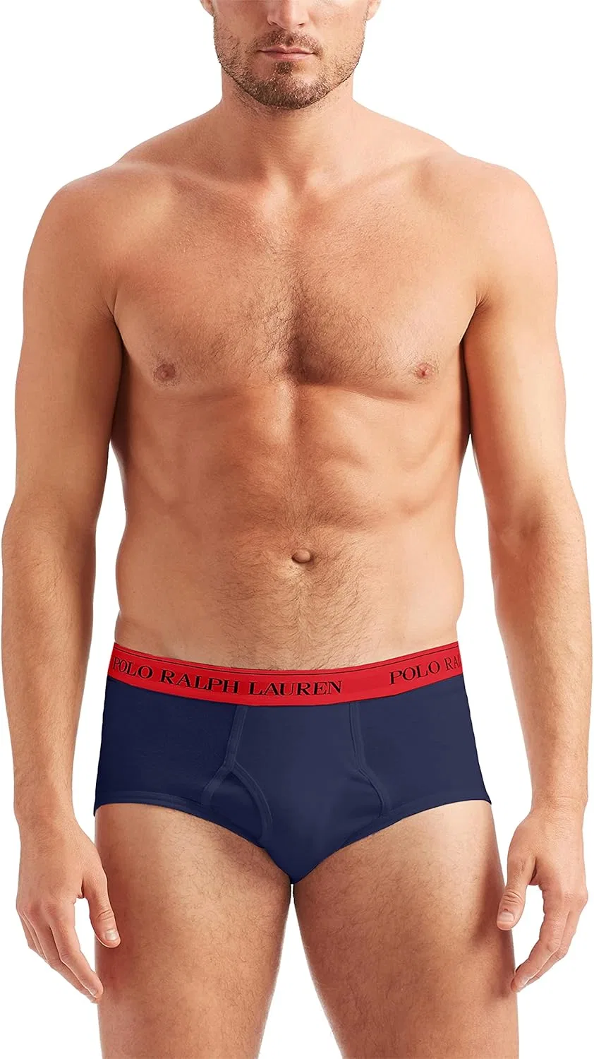Трусы классические POLO RALPH LAUREN, Royal/Blue/Navy — фото 3