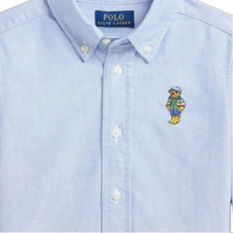 Polo Ralph Lauren Футболка Blue детская — фото 4