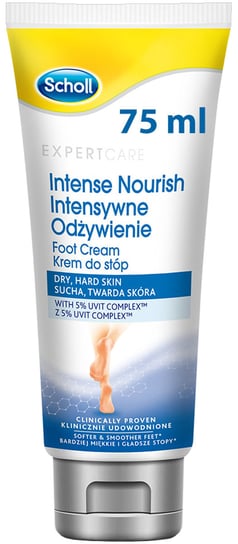 

Крем для ног Intense Nourish, 75 мл Scholl, Expert Care Intense Nourish Foot Cream