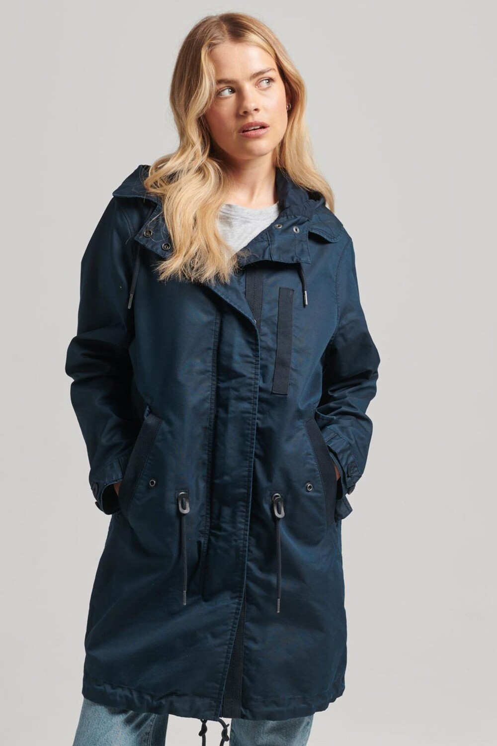 

Винтажная полевая парка Superdry, синий