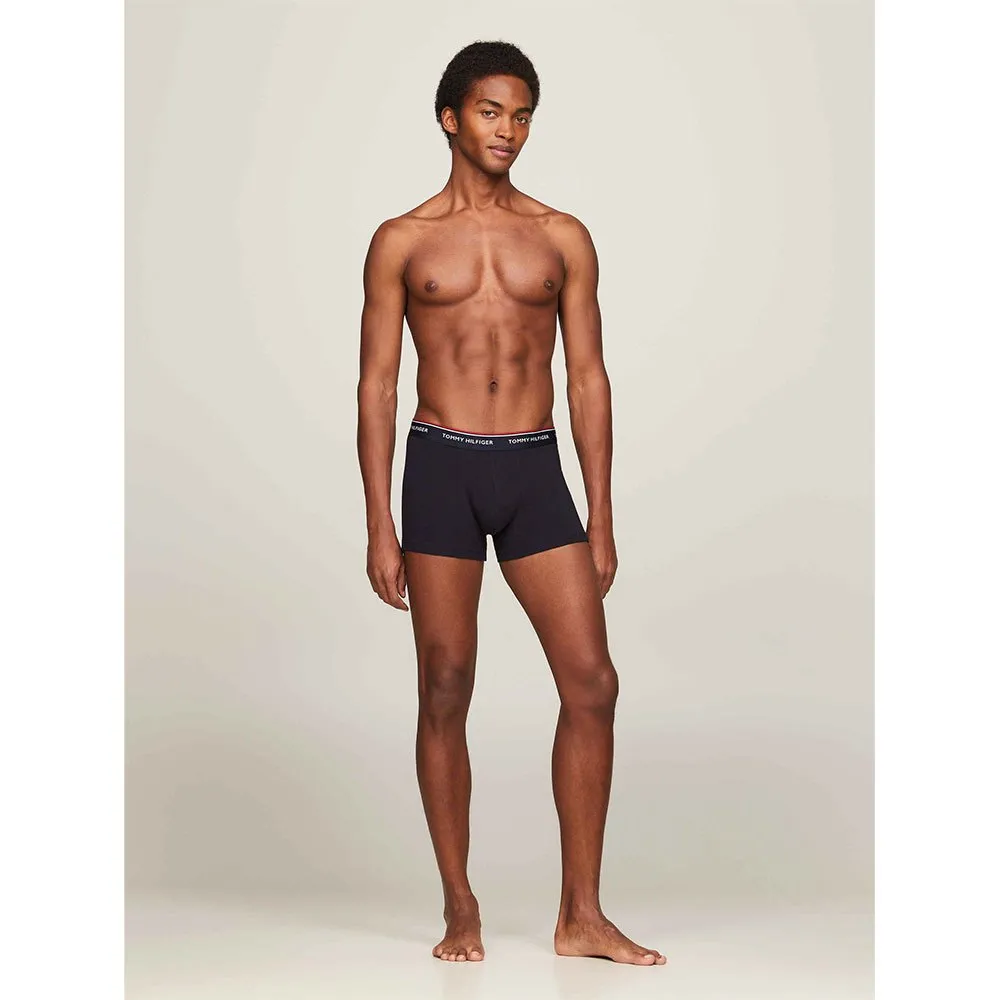 Трусы-боксеры Tommy Hilfiger Stretch Waistband 3 units, разноцветный — фото 4