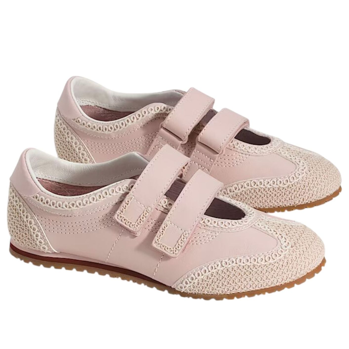 Кроссовки (WMNS) Vans Premium Mary Jane Super Lowpro 'Sepia Rose Pink' — фото 2