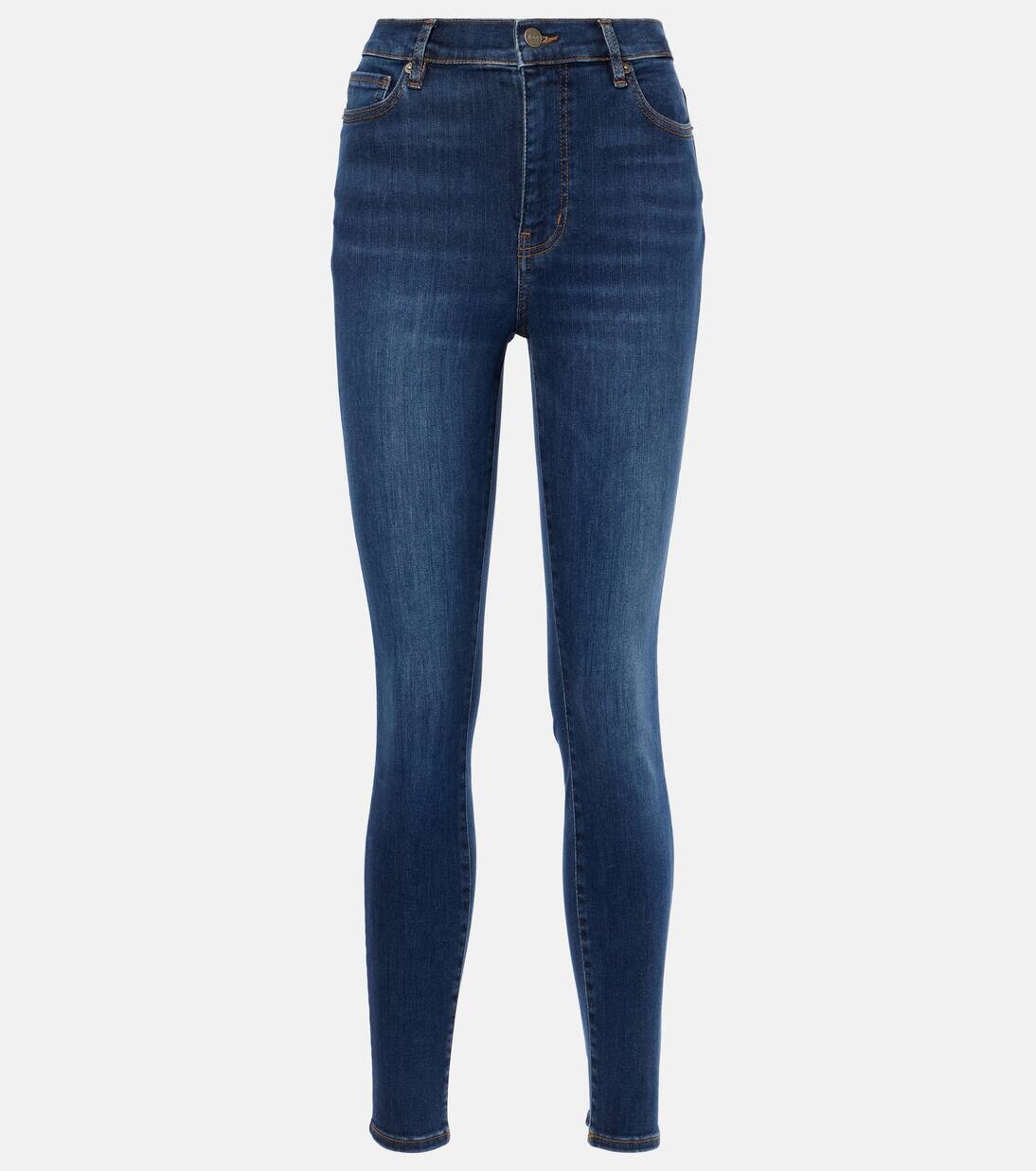 

Узкие джинсы Le High Skinny Frame, цвет moonflower