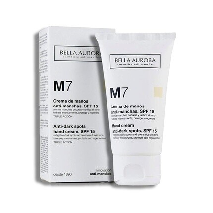 

Bella Aurora Крем для рук против пятен M7 Spf15 75 мл Подходит для всех типов кожи