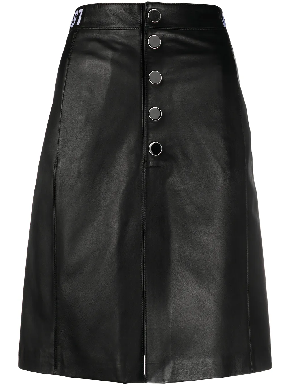 

Юбка А-силуэта на пуговицах Just Cavalli, черный