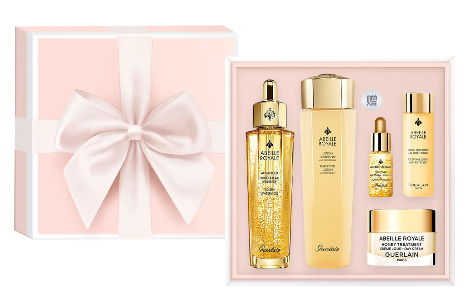 Набор косметики Guerlain Abeille Royale Advanced Youth Watery Oil Age-Defying Programme, 5 средств — фото 2