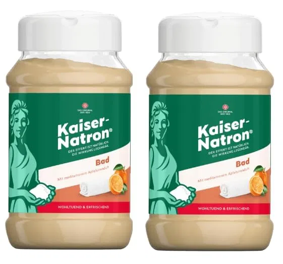 Соль для ванн HOLSTE Kaiser Natron с ароматом апельсина (2 x 500 г) Holste