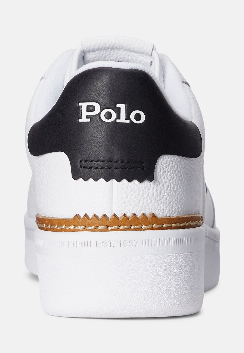 Низкие кроссовки Masters Court Top Polo Ralph Lauren, цвет white/black — фото 3