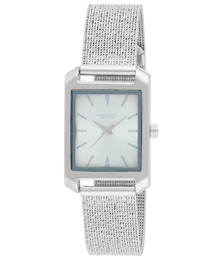 

Унисекс-часы Warwick с серебристым металлическим браслетом, 25 мм London Fog