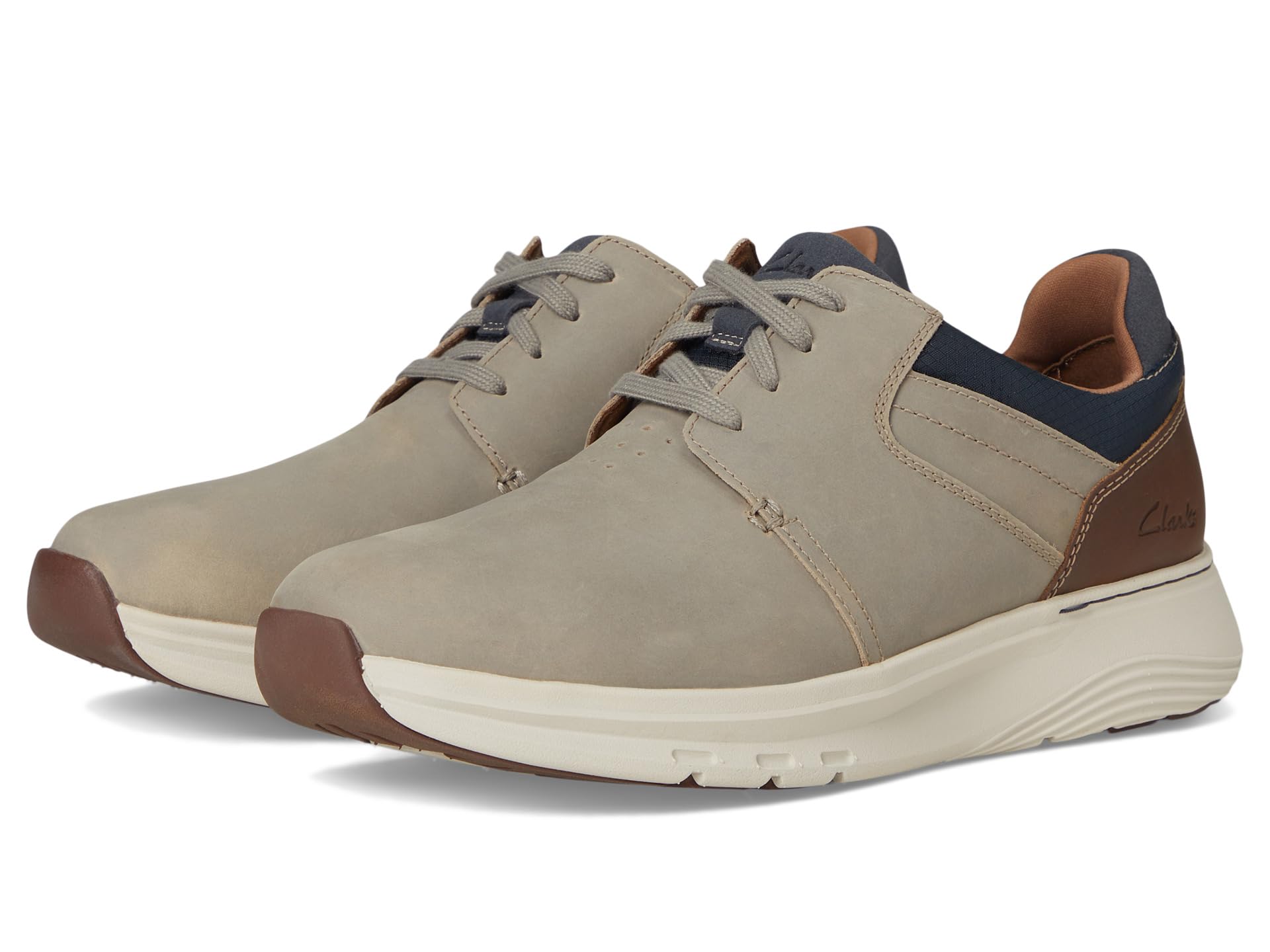

Кроссовки Clarks Motion Trek Plain Toe, Taupe Combi Nubuck