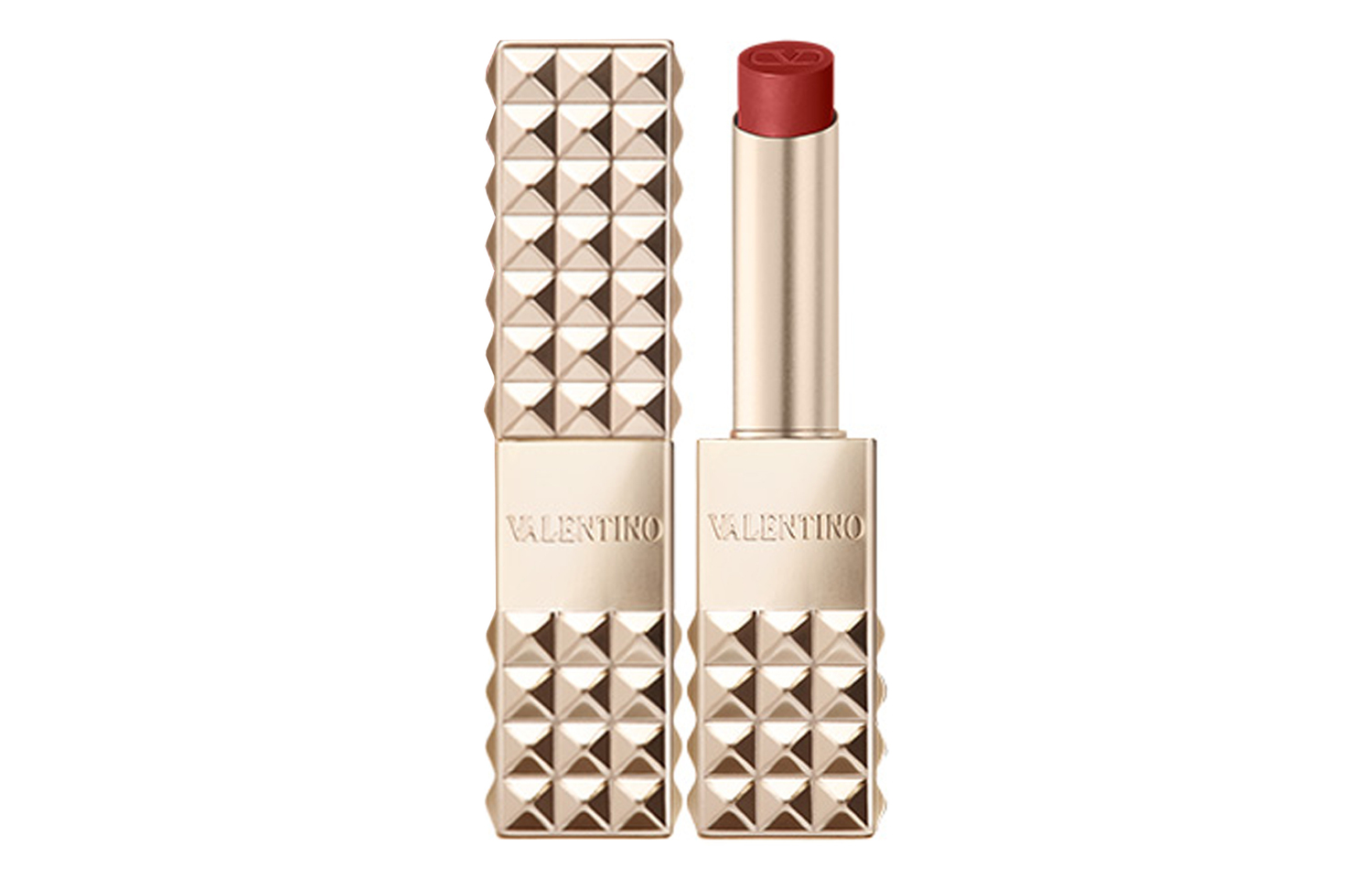 Помада Studs Soft Matte, легко растушевывается, 2,3 г/шт Valentino, #410A Escape Yesterday — фото 4