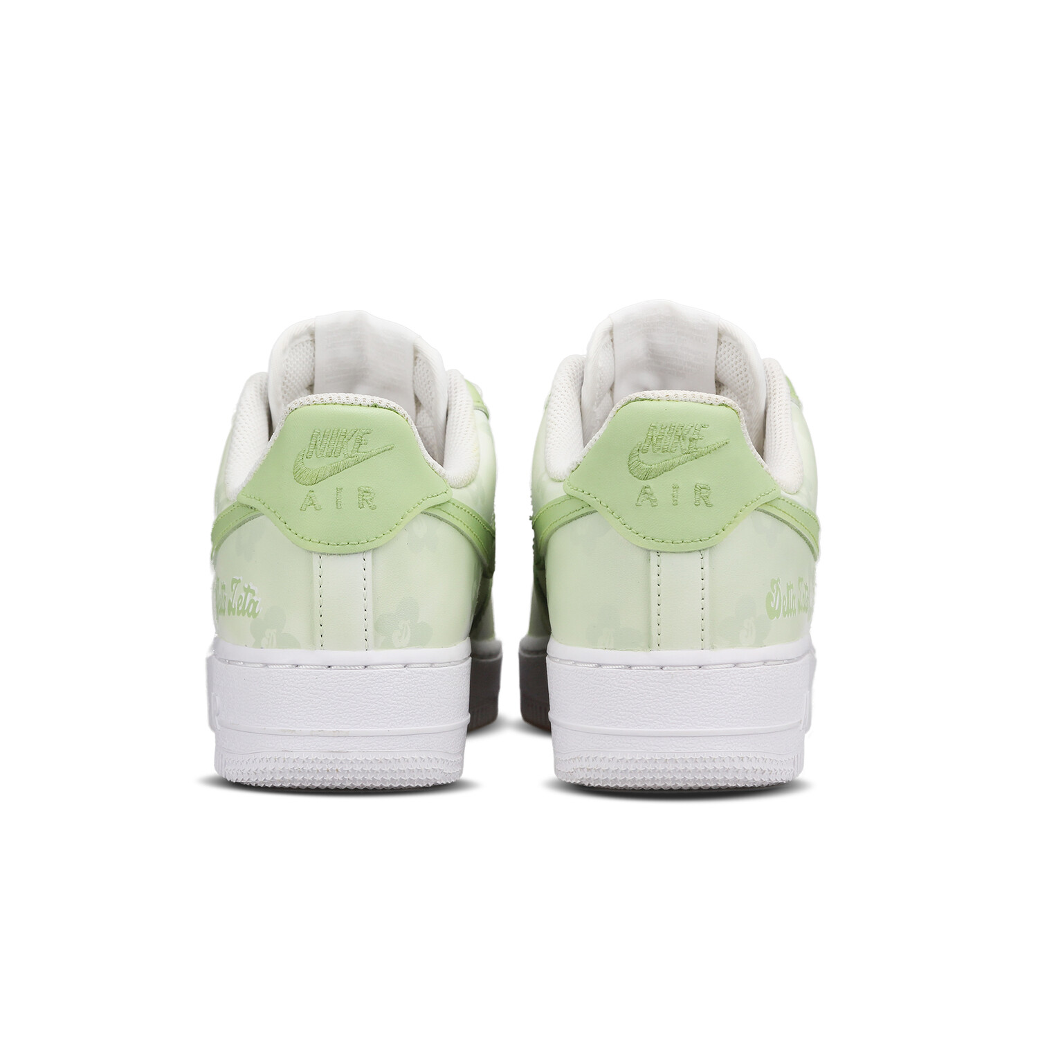 Кроссовки Nike Air Force 1 Skateboarding Shoes Women's Low-top Green/White, цвет Matcha — фото 4