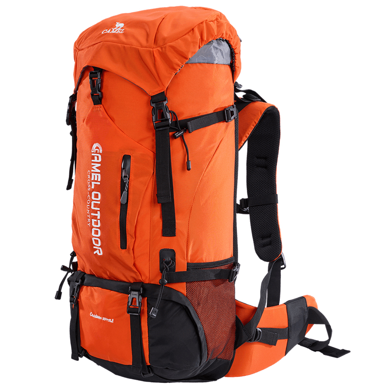 

CAMEL 39+10 литров Дорожная сумка Тканевая Многоцветная Унисекс, Orange Red
