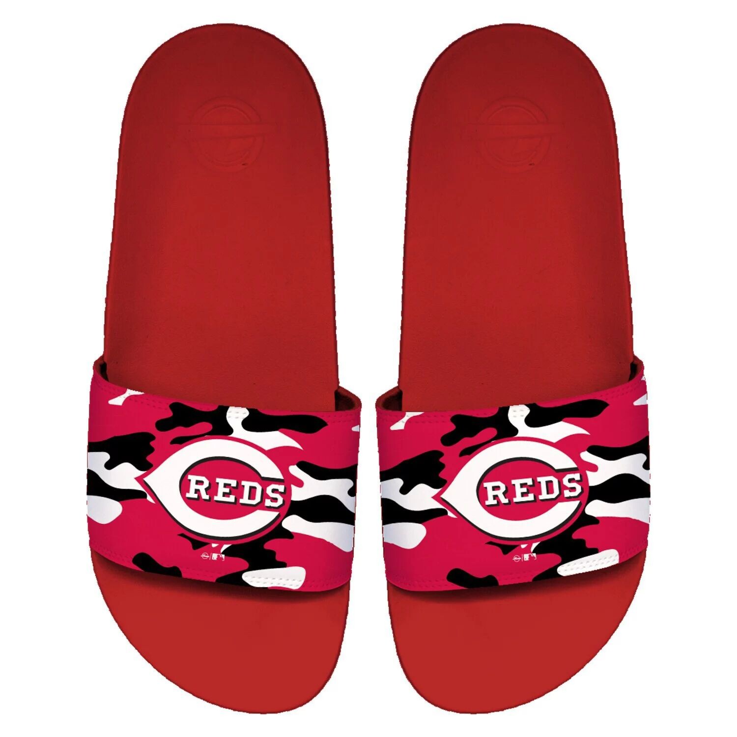 

Мужские шлепанцы ISlide Cincinnati Reds Camo Motto