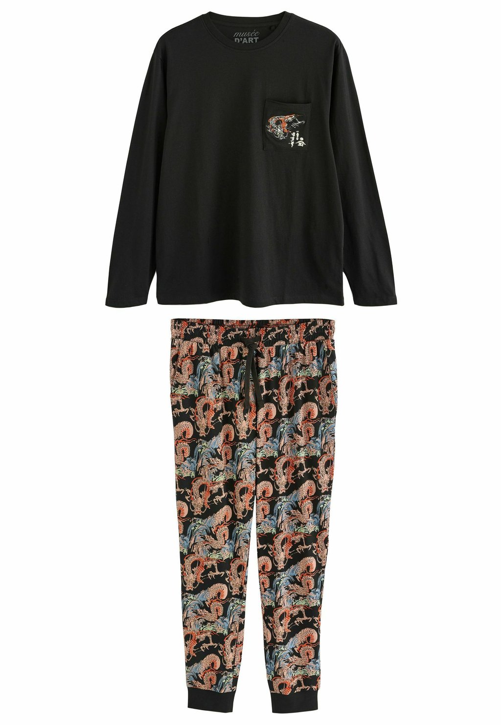 

Пижамный комплект REGULAR FIT - MUSEE DART DRAGON SET - Pyjamas Next, черный