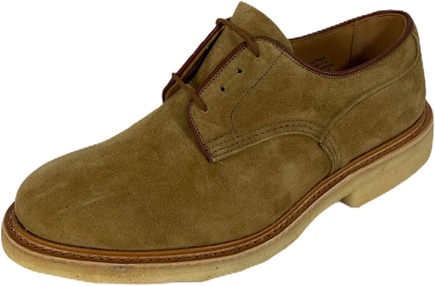 C35 Scarpa Uomo Темно-бежевые TRICKER'S Woodstock 5636/11 Замшевые мужские туфли