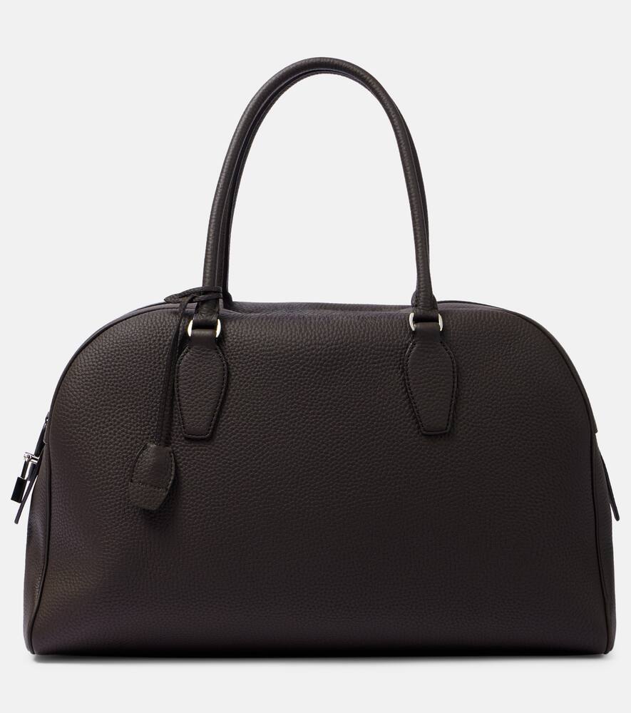 

Индийская кожаная сумка-тоут 15.75 The Row, Wood Brown Ans