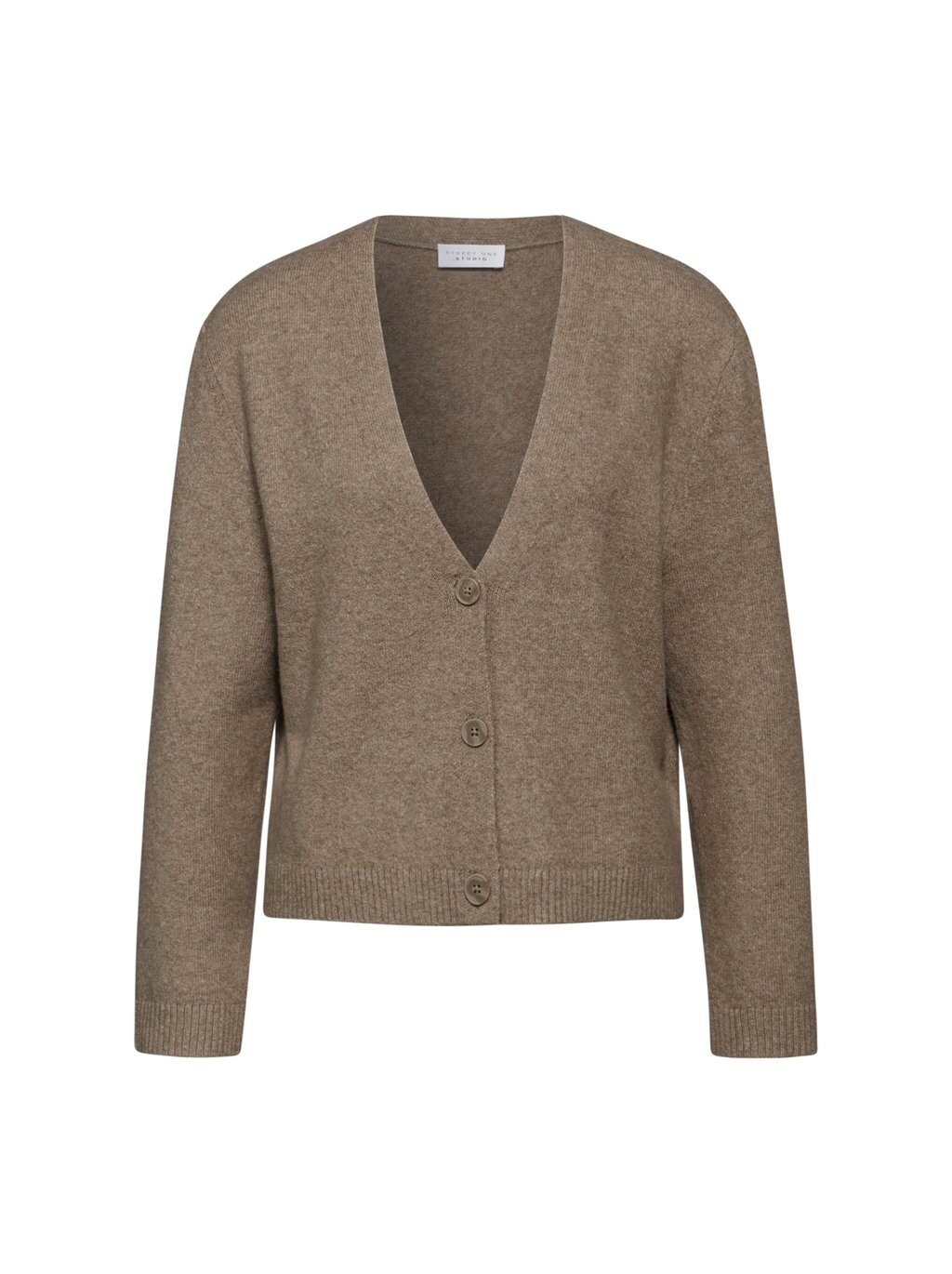 

Джемпер BASIC CARDIGAN Street One Studio, коричневый
