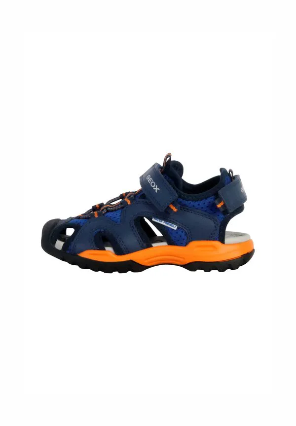 Треккинговые сандалии scratch borealis Geox, Royal Orange
