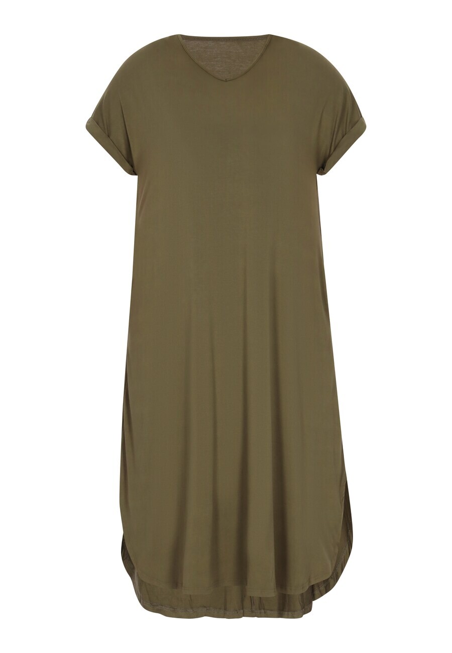 

Платье из джерси Usha Dress, оливковый