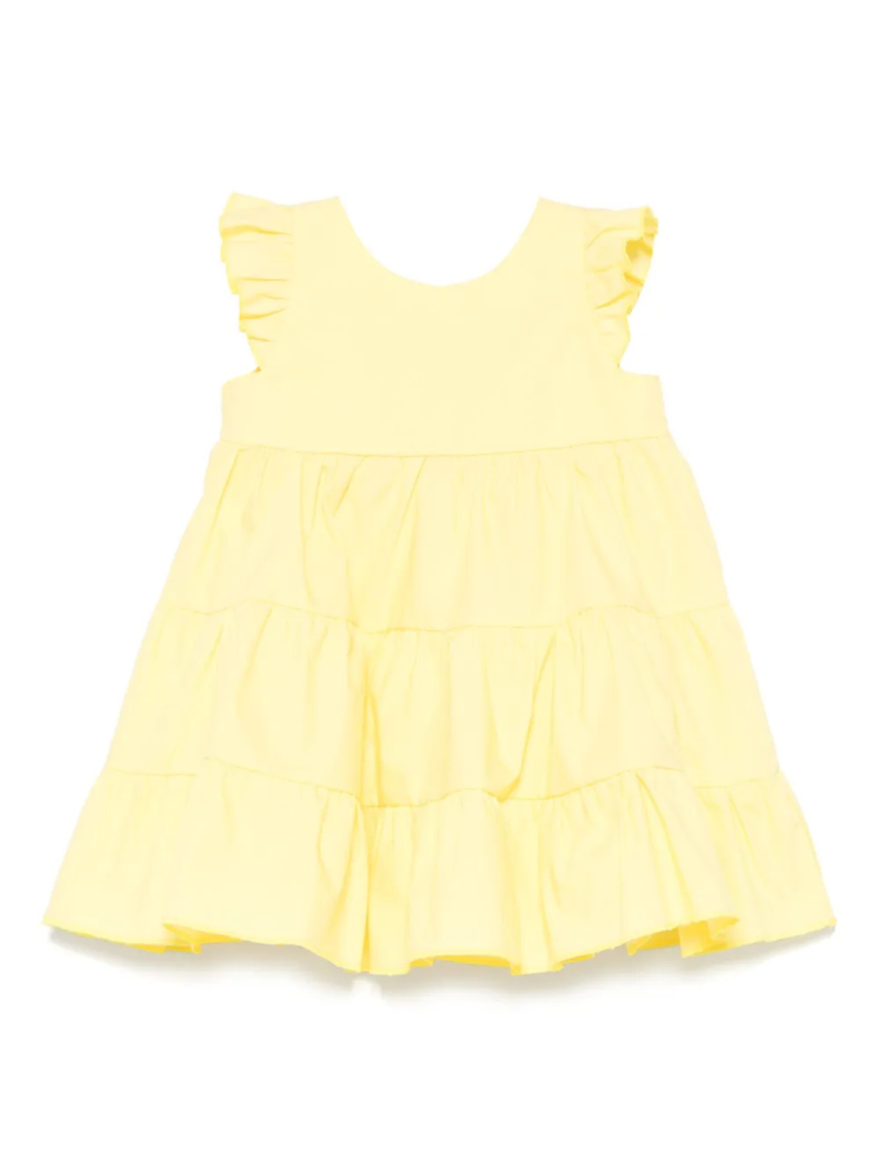 

Платье из поплина Miss Grant Kids, желтый