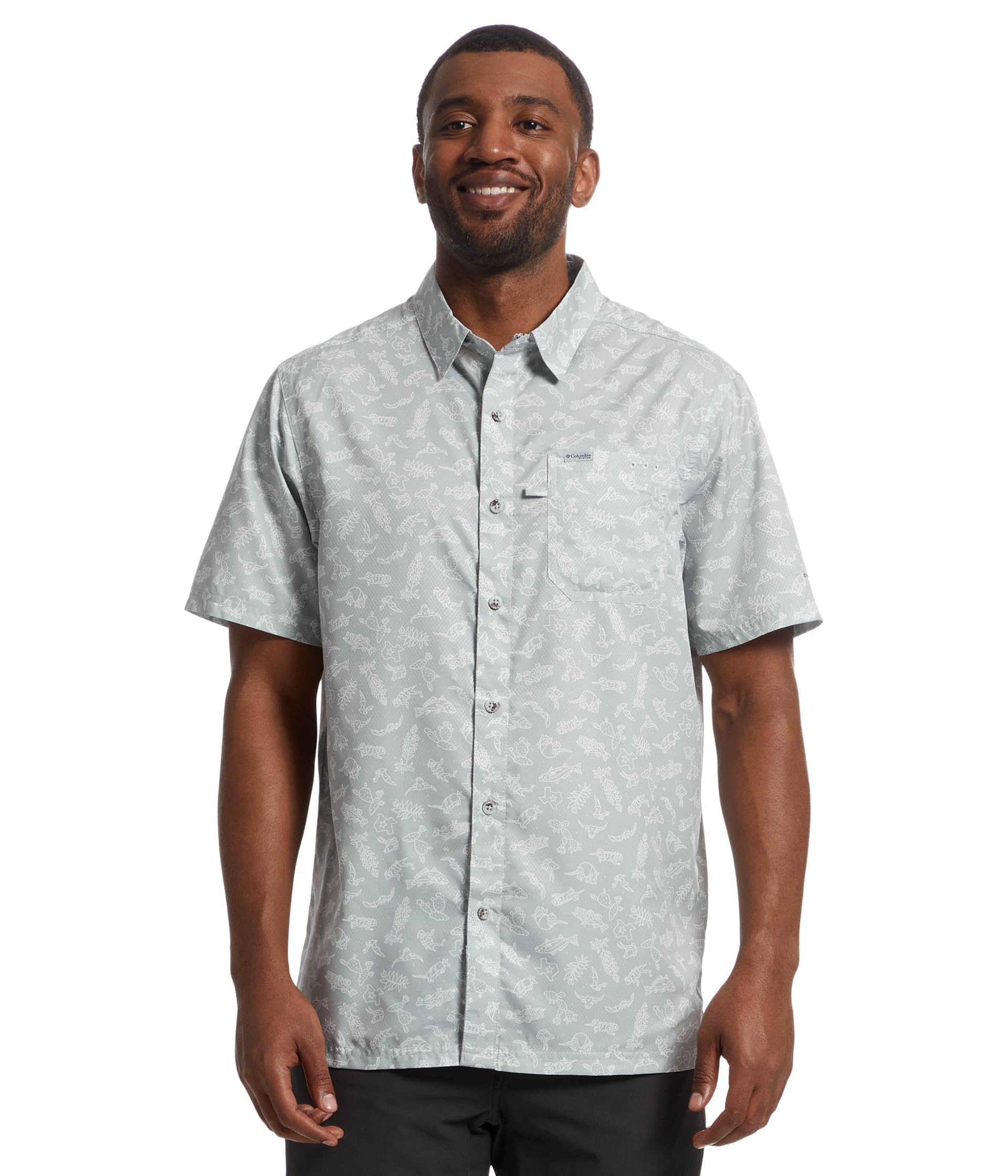 

Рубашка Columbia Super Slack Tide Camp Shirt, Cool Grey Texas TimeSee Less