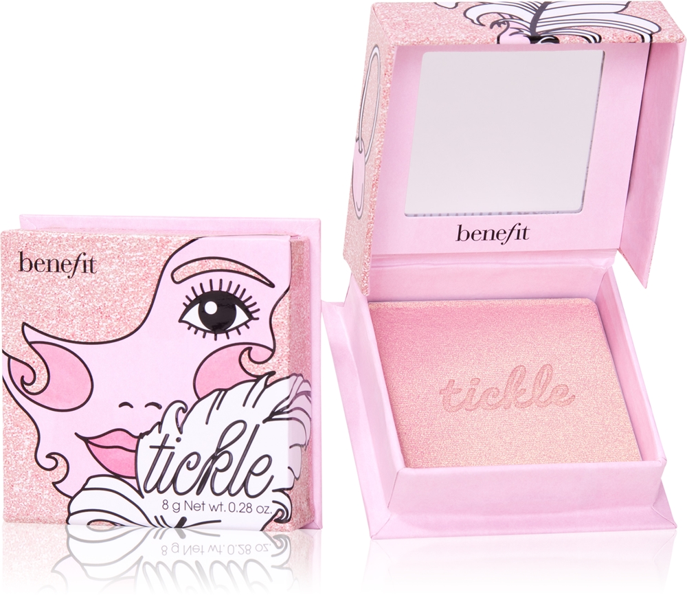 

Лечение щекоткой и свечением Benefit, atspalvis golden pink 8 гр