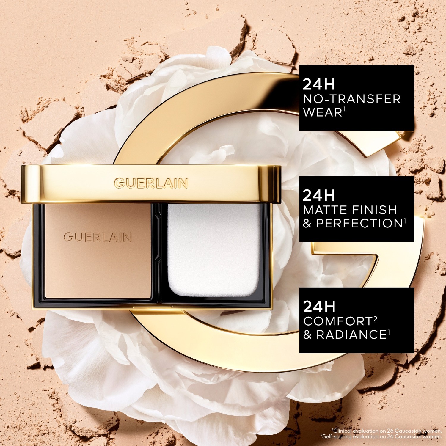 Тональный крем для лица parure gold refill Guerlain, вес 8.7 гр. — фото 4