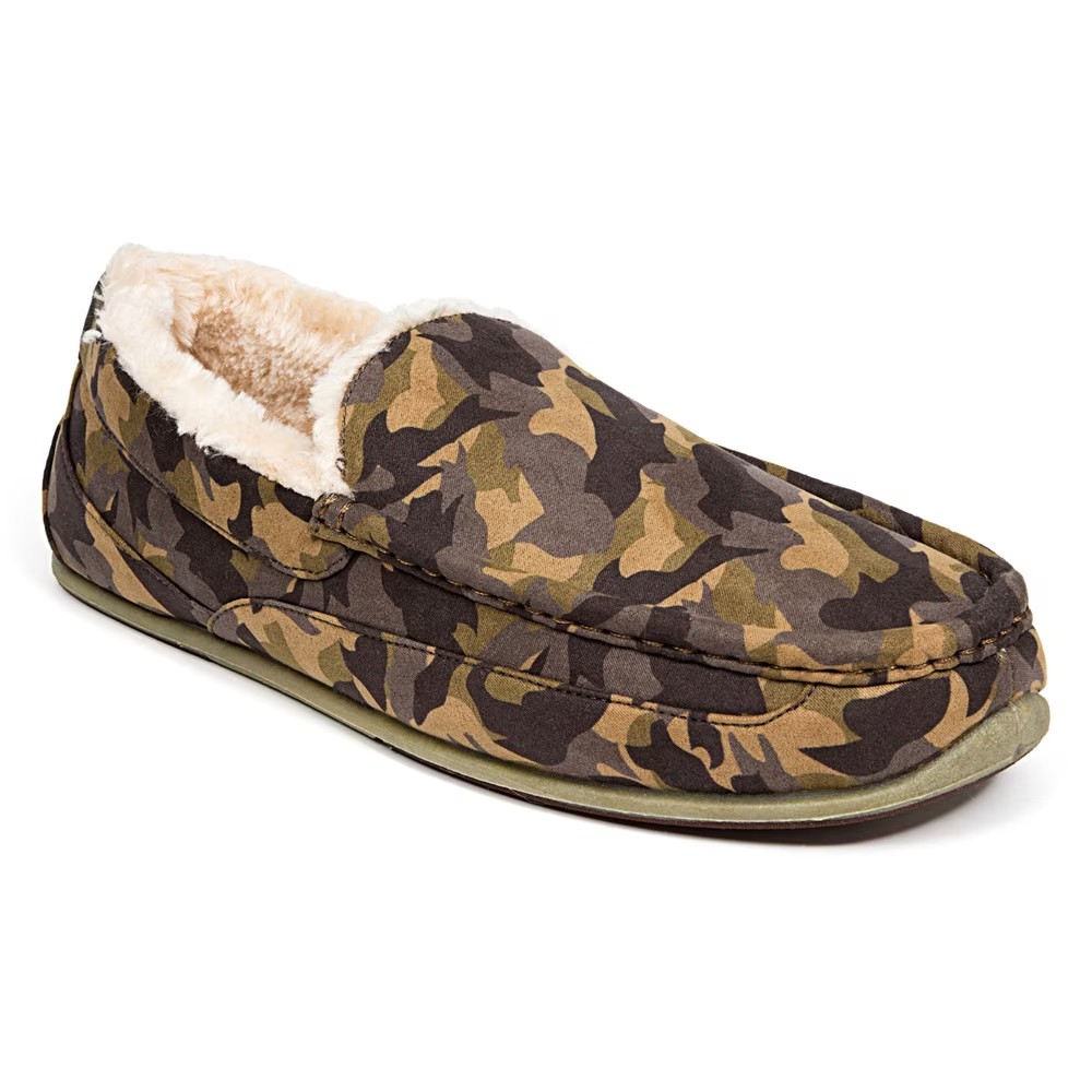 

Slipperooz мокасины тапочки Deer Stags, коричневый