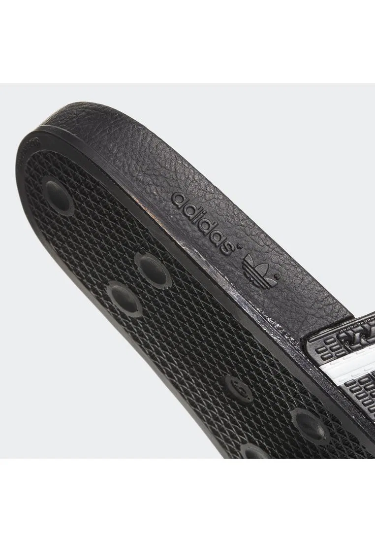 Шлепанцы, спортивные, Adilette, Adidas, белый/черный — фото 4