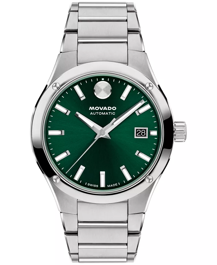 

Мужские часы Museum Imperiale Swiss Automatic из нержавеющей стали, 40 мм Movado