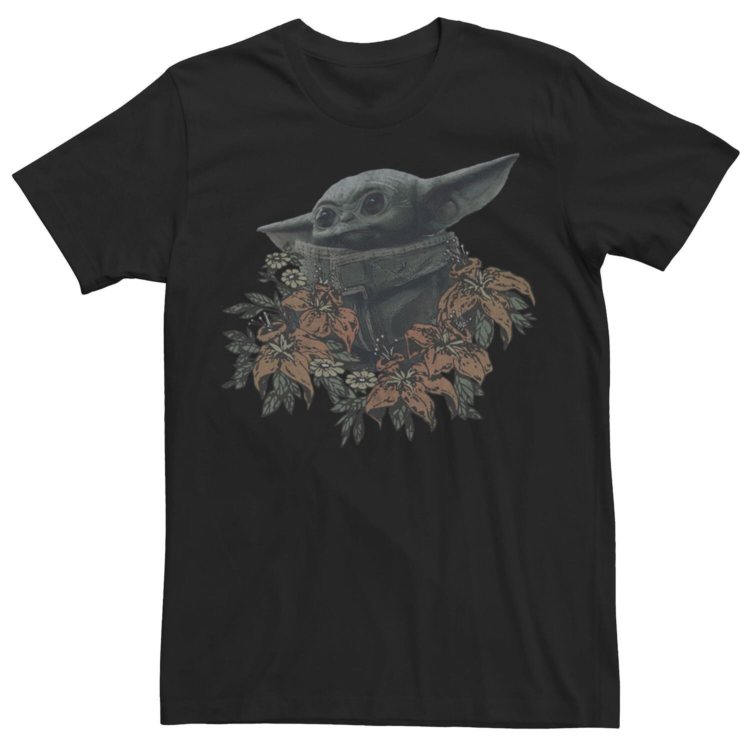 

Мужская детская футболка Star Wars The Mandalorian Flower Licensed Character