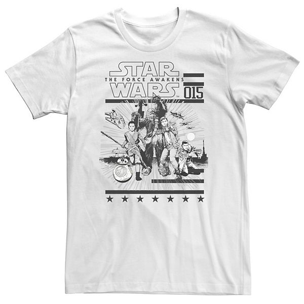 

Футболка Big & tall Star Wars Never Fear Licensed Character