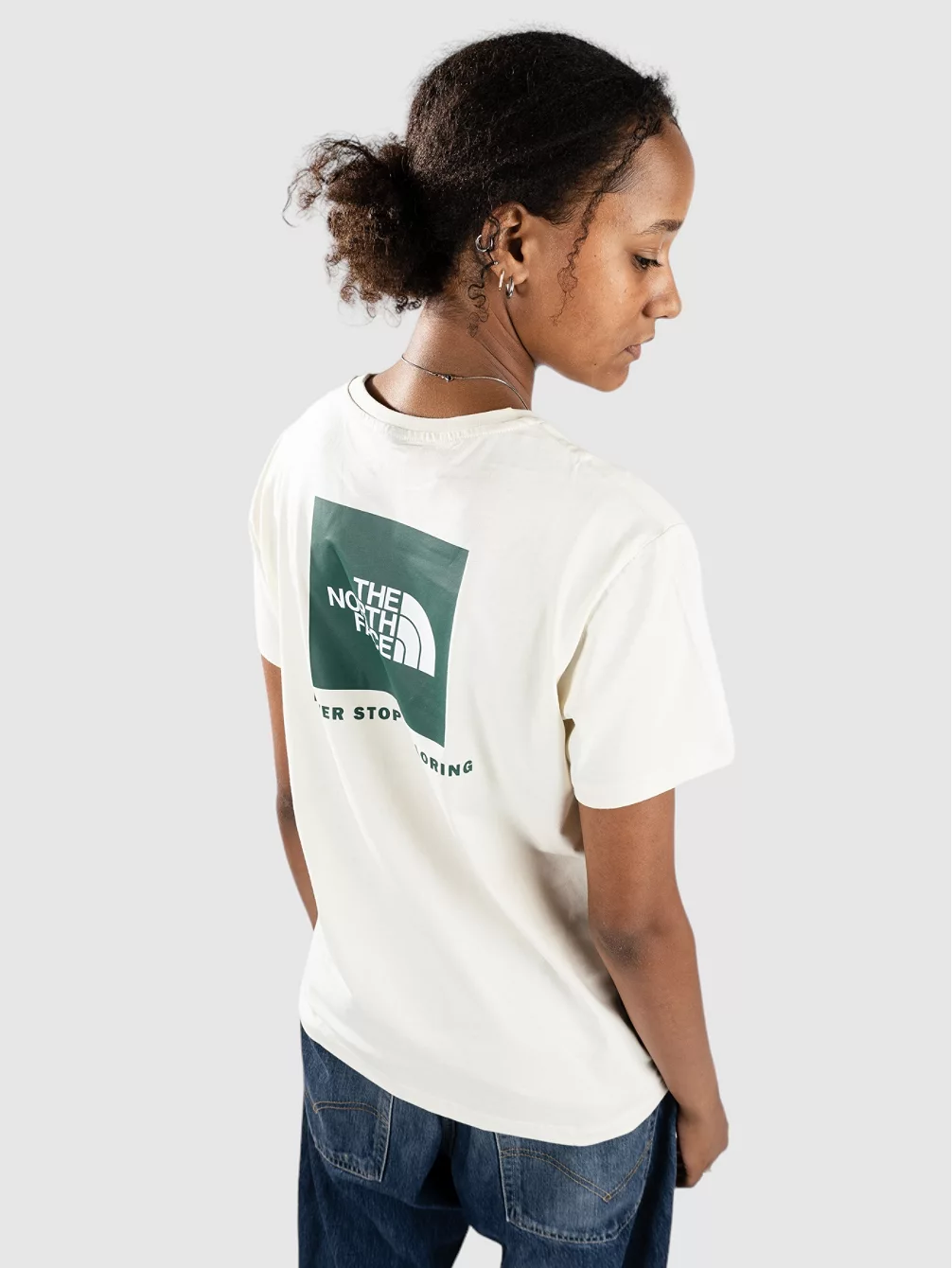 

Свободная футболка Redbox The North Face, белый