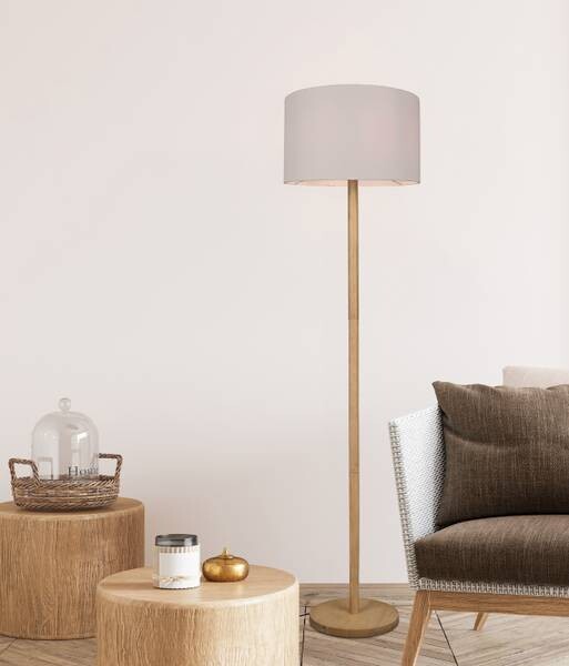 

Торшер Trio Korba цвет naturbelassen