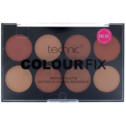 

Палитра бронзовой прессованной пудры Colour Fix Палитра контуринга Technic