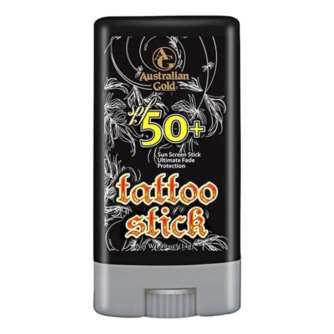 

Солнцезащитный карандаш для татуировок Spf50+ Australian Gold, 14 гр