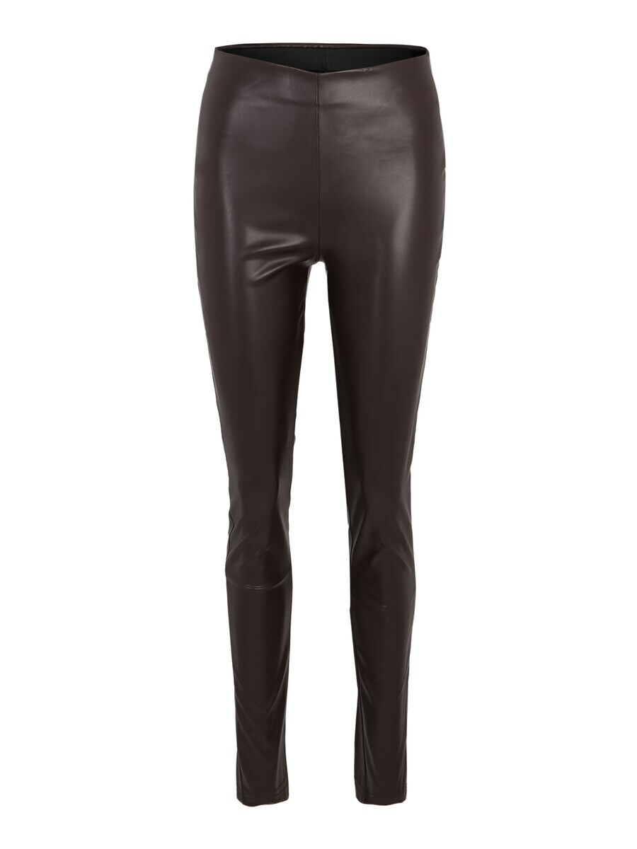 

Кожаные штаны Vero Moda Tall Skinny Leggings VMCIFF, коричневый