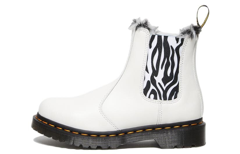

Ботинки Челси женские белые Dr.Martens