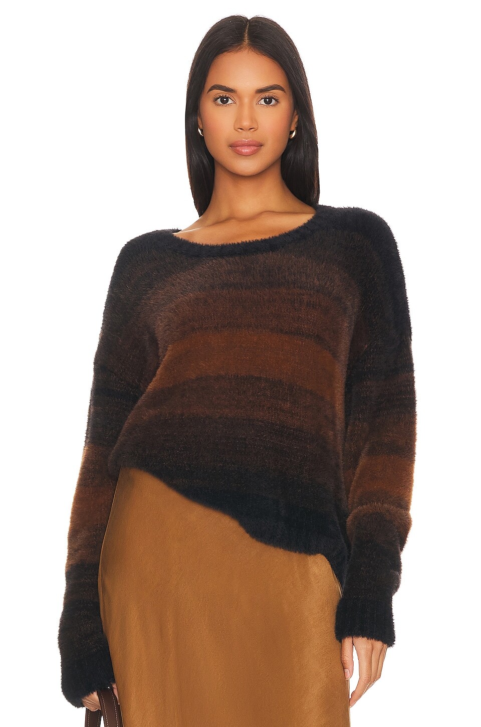 

Свитер Bella Dahl Slouchy, цвет Chocolate Ombre