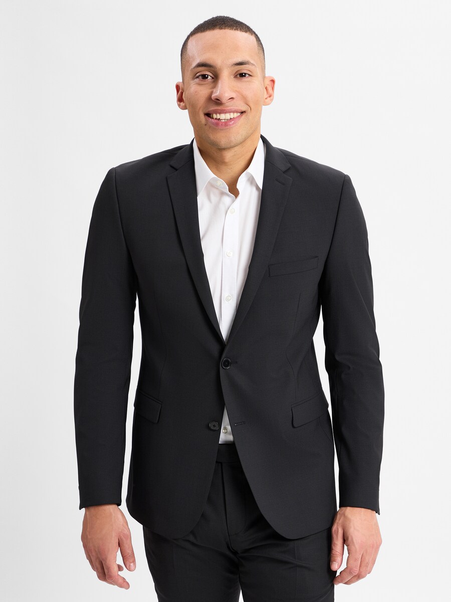 

Приталенный деловой блейзер Finshley & Harding Steven, черный