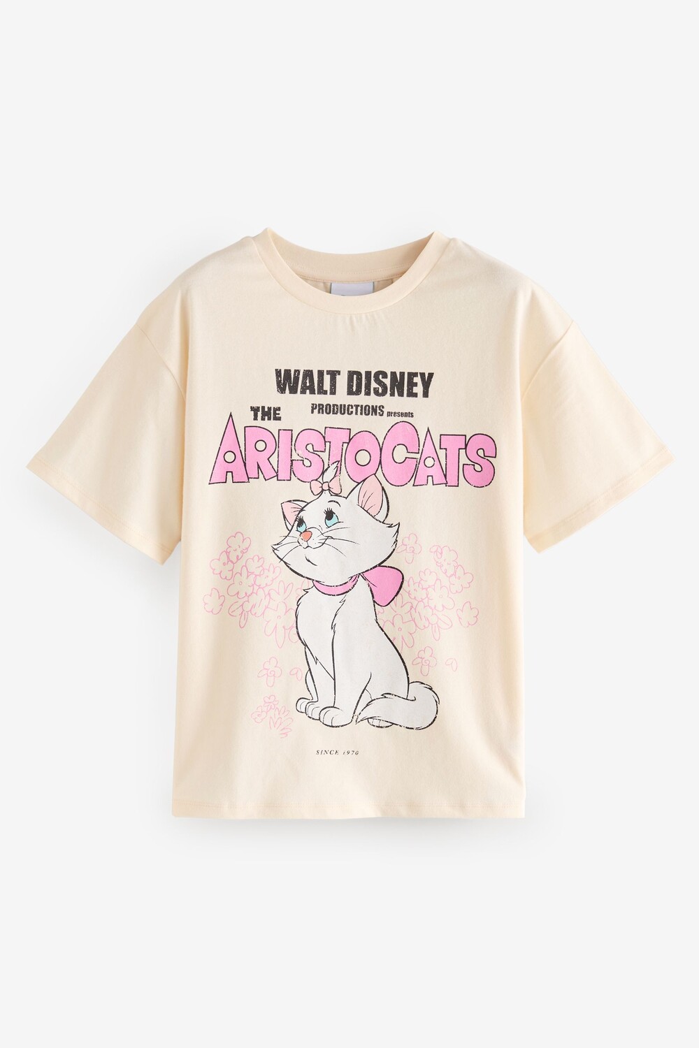 

Футболка оверсайз Disney Marie Aristocats (3 16 лет) Next, белый