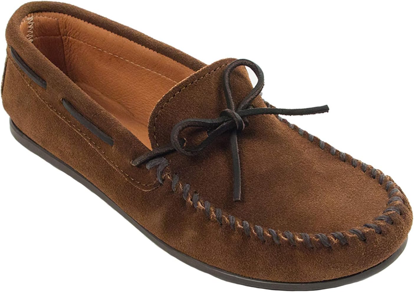 Мокасины для мужчин Minnetonka Classic, коричневый — фото 2
