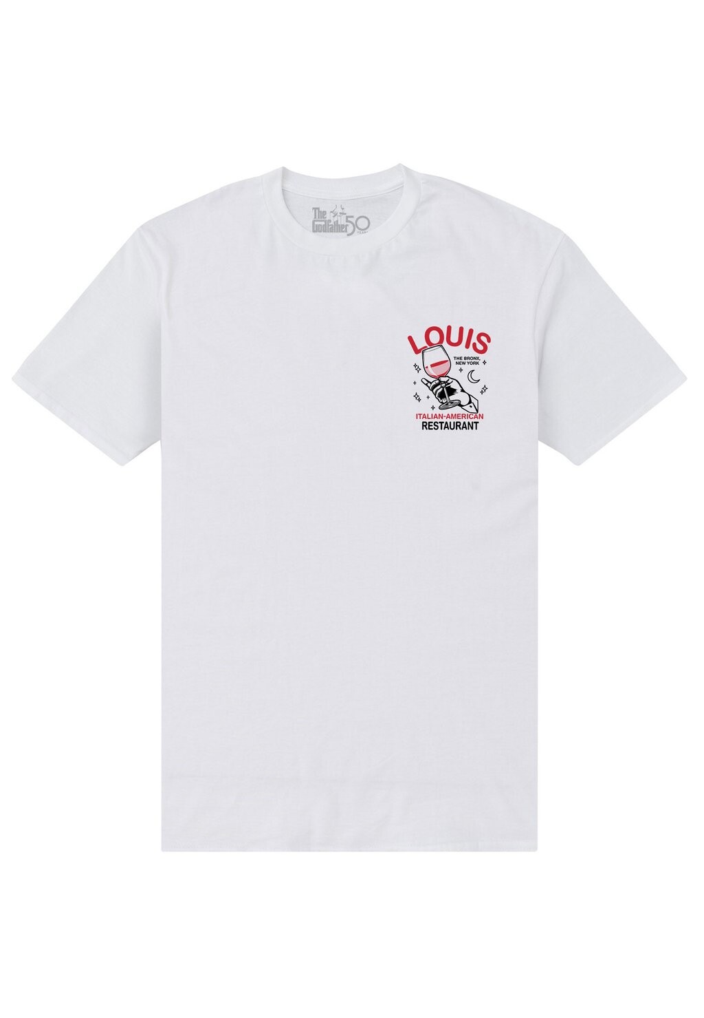 

Футболка с принтом Godfather Louis Restaurant Henry Tiger, белая