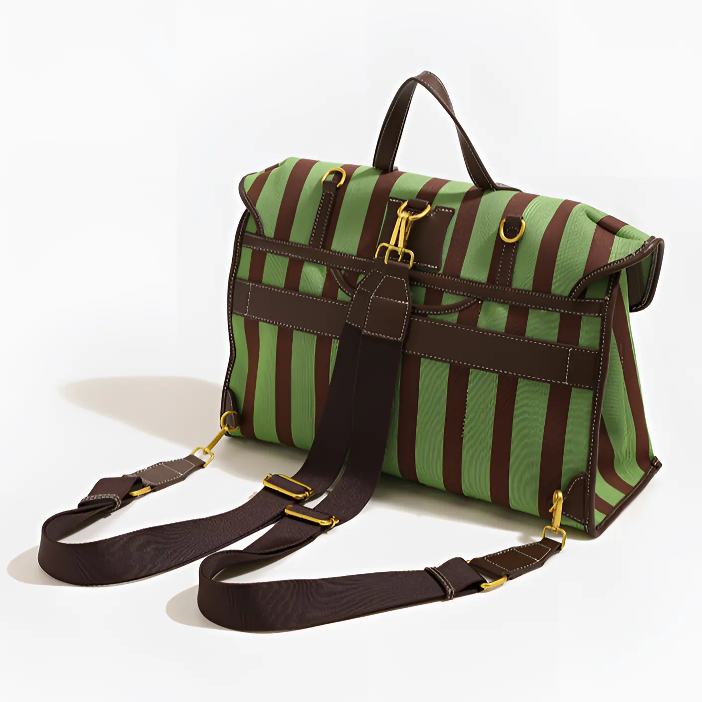 

PAYOT Женский рюкзак Canvas в полоску зеленый/белый