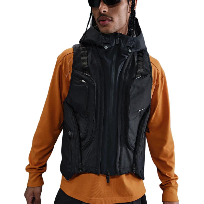 

Nike Жилет ISPA SS25 унисекс черный черный железно серый, Black/Black/Iron Gray