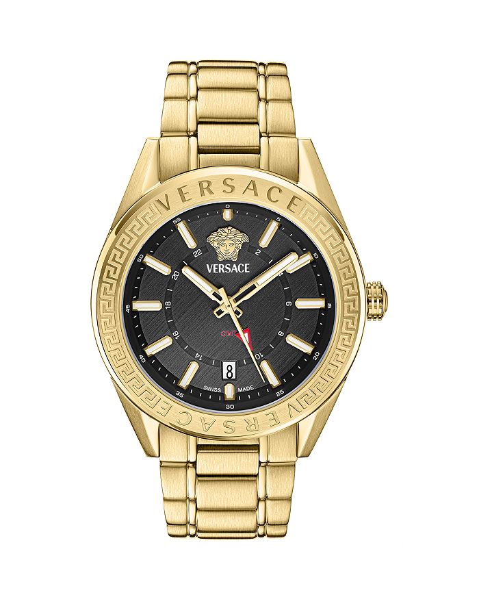 

Часы V-Code GMT, 42 мм Versace, черный